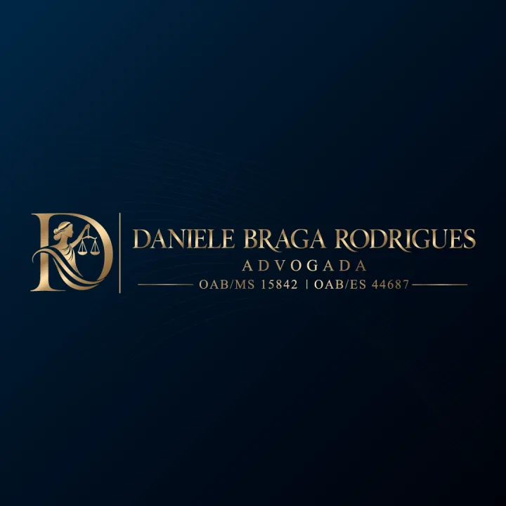 Logo da identidade visual Daniele Braga Rodrigues — advocacia