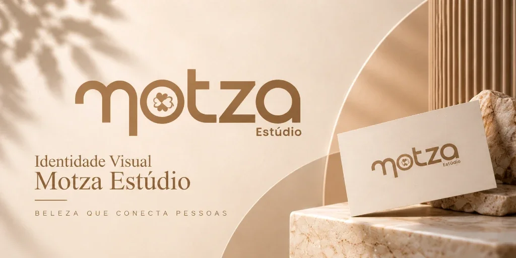 Identidade Visual Aplicada — Motza Estúdio