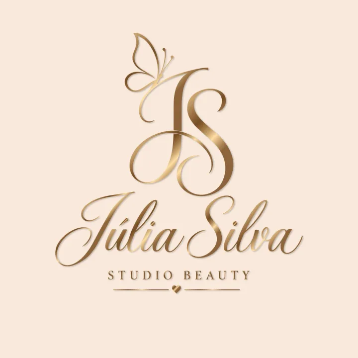 Logo da identidade visual Júlia Silva — studio beauty